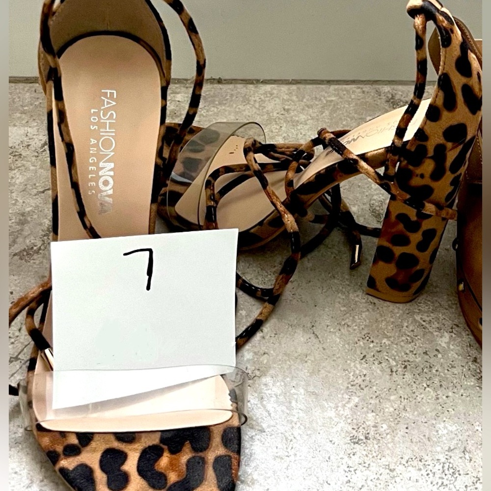 Leopard Heels